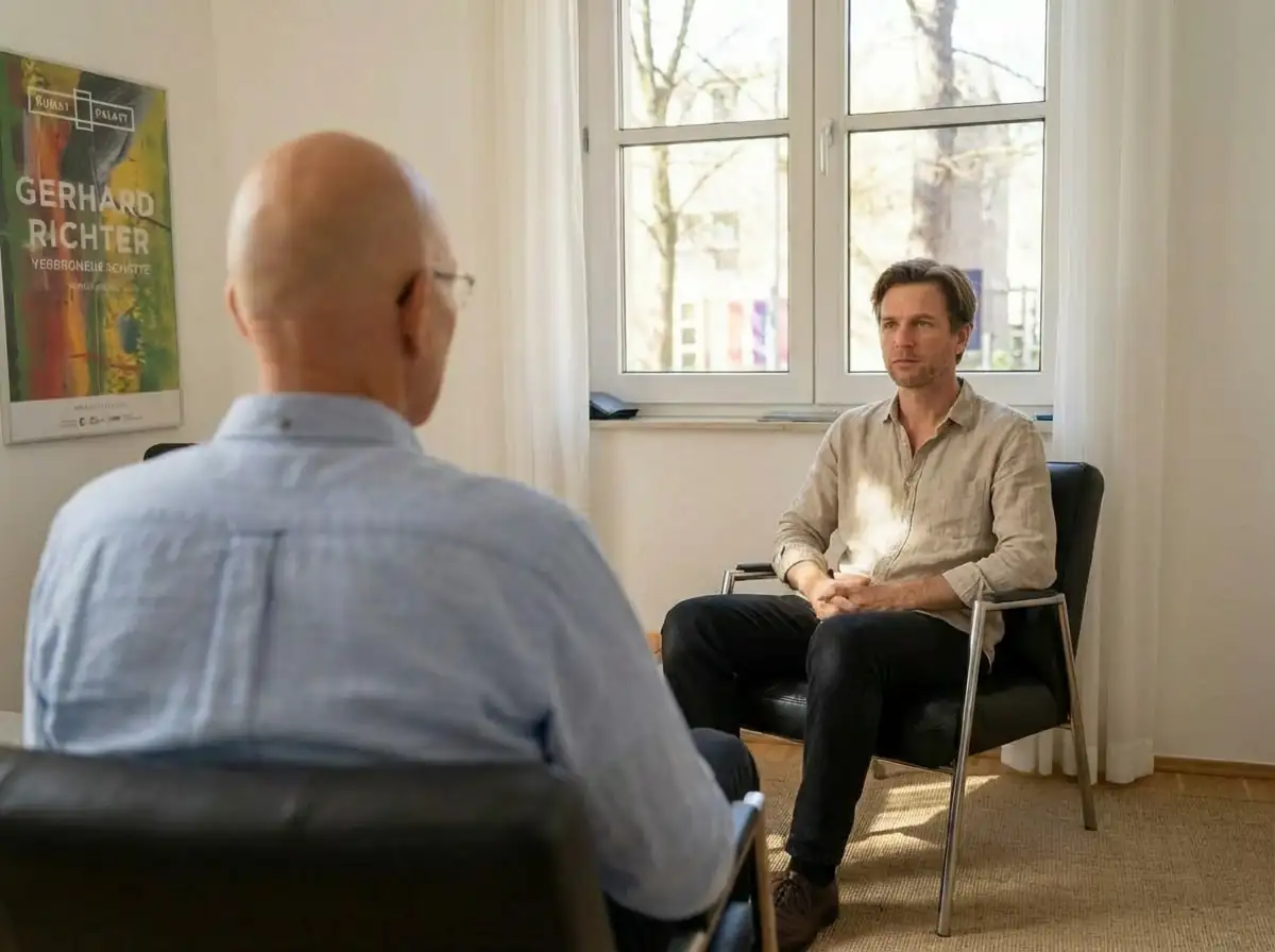 Gesprächssituation im Coaching für Männer in Warendorf